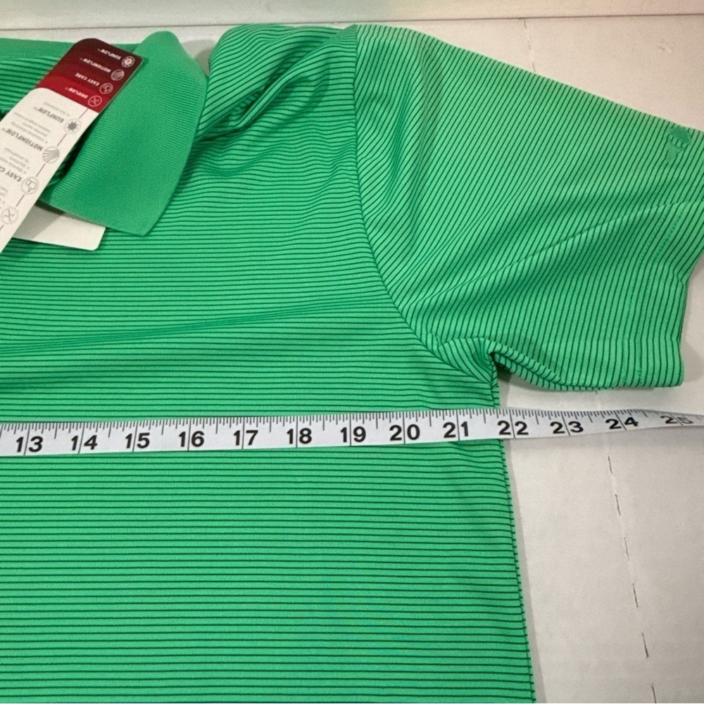 New With Tag Men’s Grand slam Golf Polo Shirt Size M Green - Picture 8 of 8